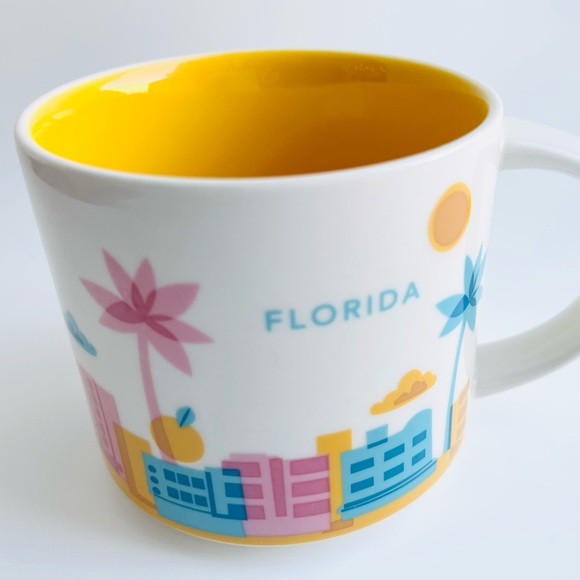 NEW YORK NIB STARBUCKS MUG YOU ARE HERE SERIES YAH COLLECTION 14 OZ COFFEE MUG - Picture 10 of 12